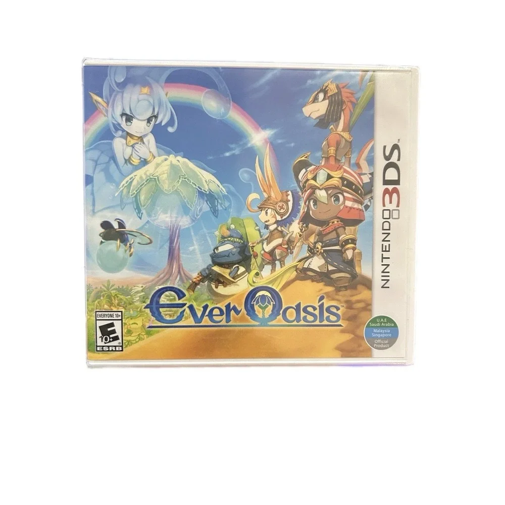 Ever Oasis (Nintendo 3DS, 2017) BRAND NEW FACTORY SEALED USA VERSION